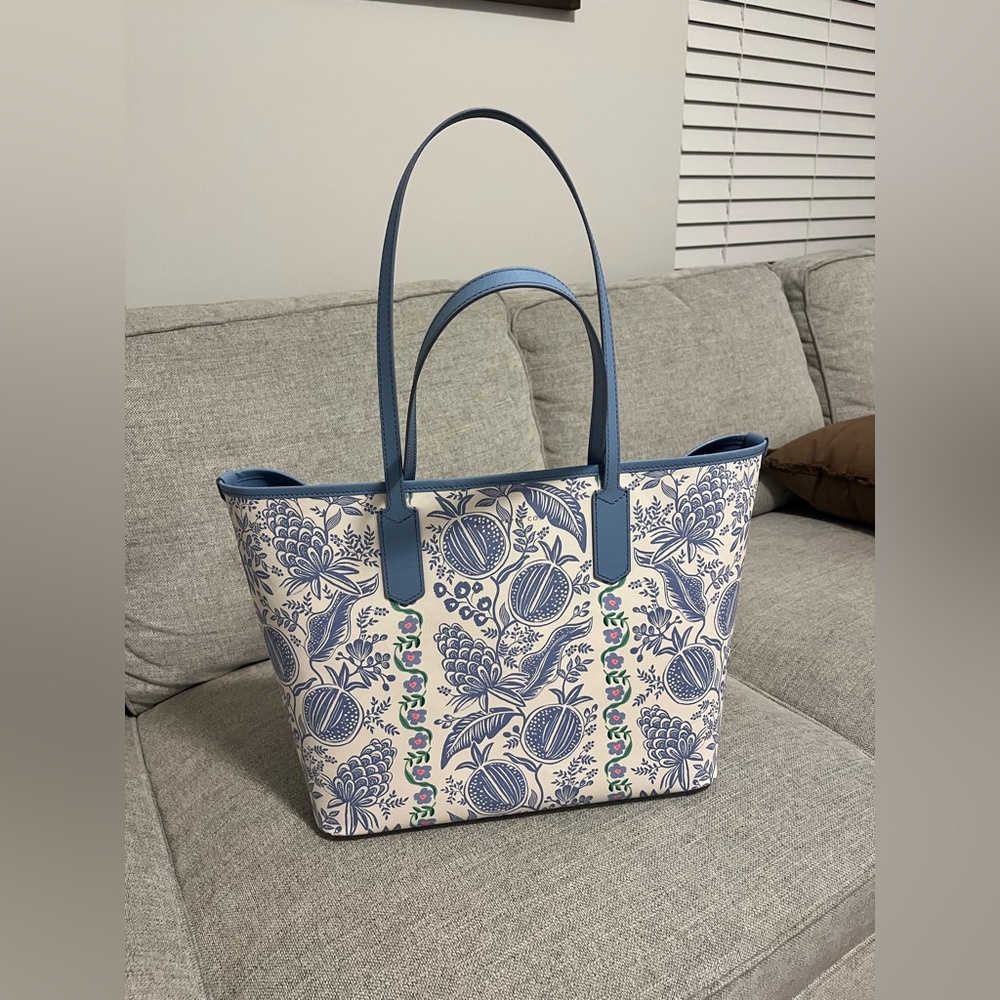 Rifle Paper Co. “Everyday Tote” in Pomegranate